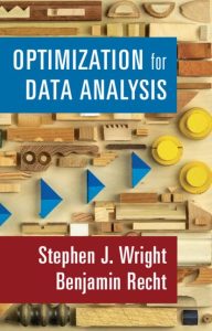 photo of Optimization for Data Analysis book cover